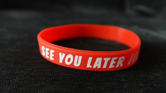 See You Later JoJo Red Wristband